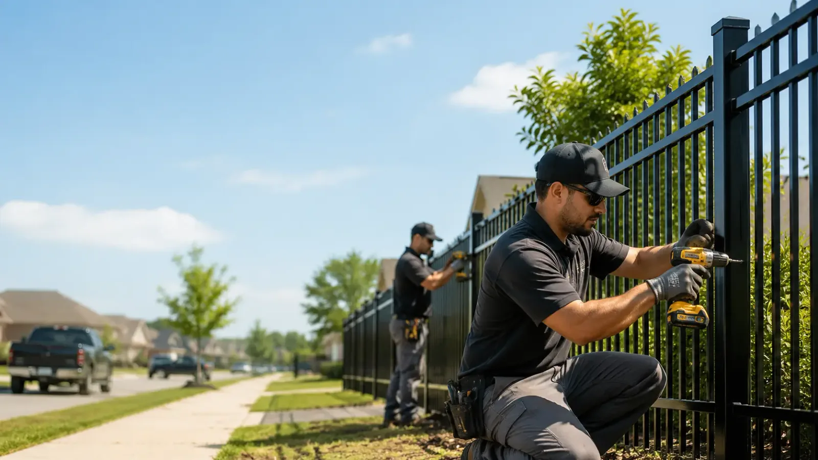 Metal Fence Installation in Litchfield, ME